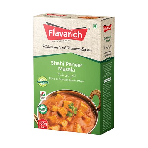 Shahi Paneer Masala - Flavarich - Authentic Spices