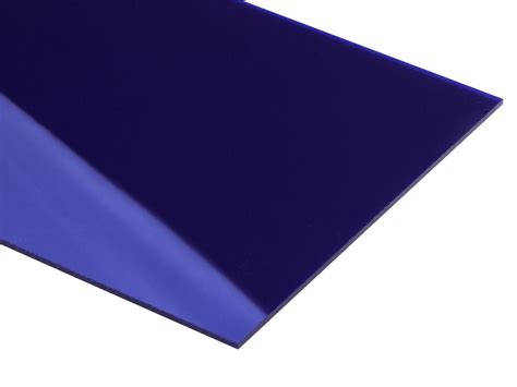Dark Blue Mirrored Acrylic Sheet | Inventables