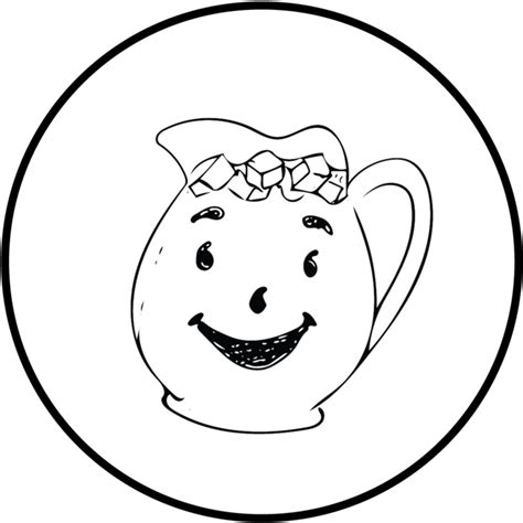 Kool Aid - Line Art Clipart - Large Size Png Image - PikPng