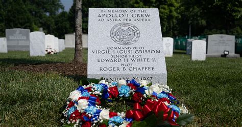 Monument to NASA's fallen Apollo 1 crew dedicated at national cemetery ...