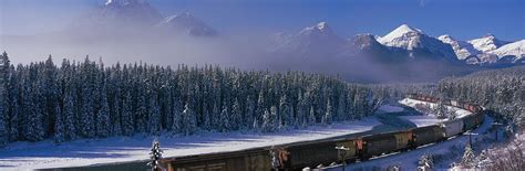 Train Banff National Park Alberta Canada Photograph by Panoramic Images ...