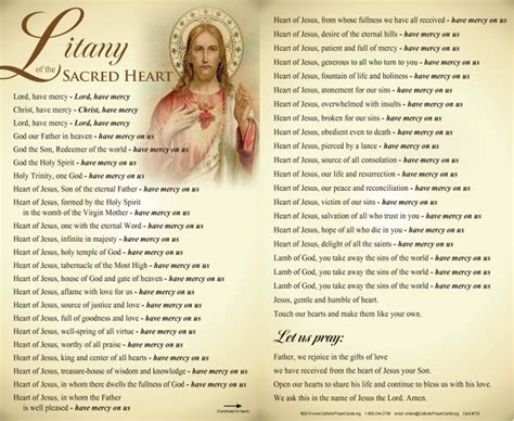 Litany Of Loreto Printable