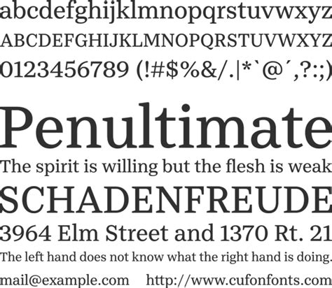 Unify Serif Font Family : Download Free for Desktop & Webfont