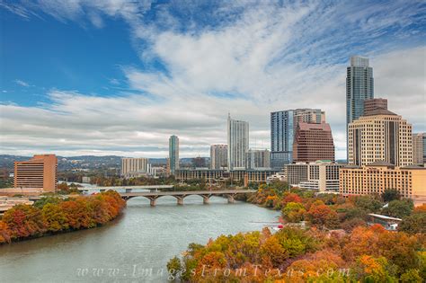 Autumn Colors along Lady Bird Lake : Austin, Texas : Images from Texas