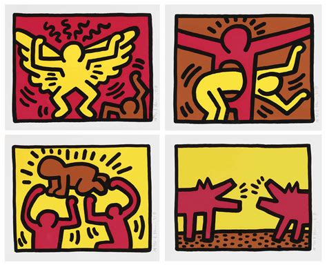 KEITH HARING (1958-1990) , Pop Shop IV | Christie's