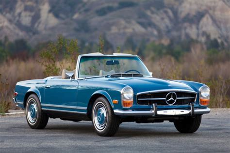 Original 1970 Mercedes-Benz 280SL Pagoda Hard-Top Soft-Top Convertible ...