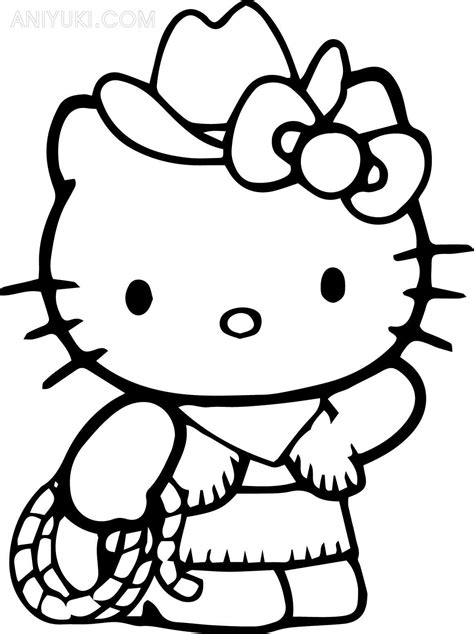 Hello Kitty coloring pages - Free Coloring Pages