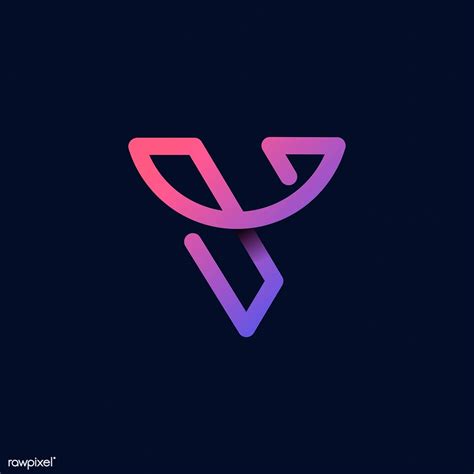 Retro colorful letter V vector | free image by rawpixel.com / wan | V ...