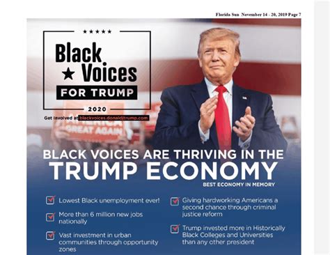 Donald Trump campaign pursues black voters through radio, newspaper ads