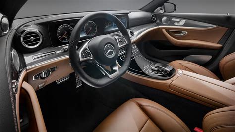 Mercedes E-class W213 2016 - interior without camouflage - YouTube