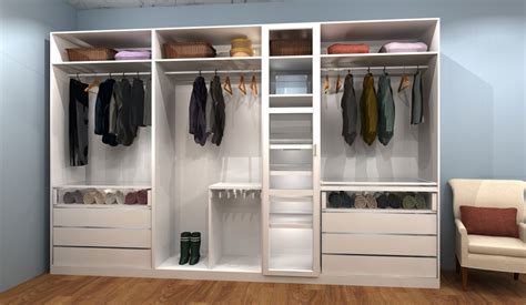 Three IKEA PAX Walk-In Closet Designs Under $4,000