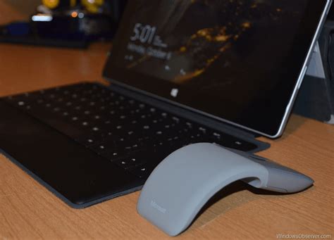 New Microsoft Arc Touch Bluetooth Mouse – Hands On | WindowsObserver.com