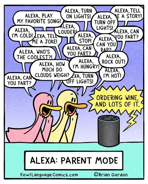 Alexa - Fowl Language Comics