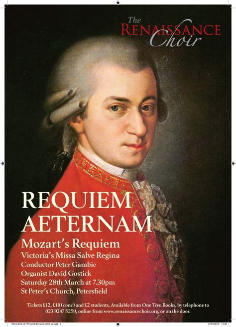 Mozart’s Requiem | The Renaissance Choir