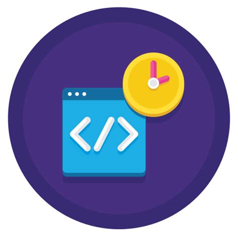 Hackathon Flaticons Flat Circular icon