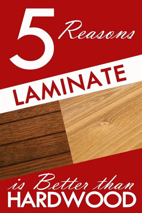5 Reasons why Laminate Flooring is Better than Hardwood | Laminate flooring, Laminate, Hardwood