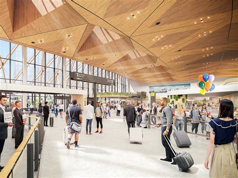 Auckland Airport’s new International Arrivals - Maynard Design