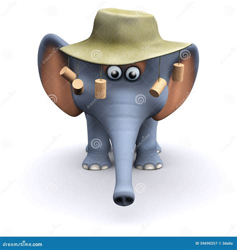 3d Australian Elephant Stock Illustration - Image: 39690257