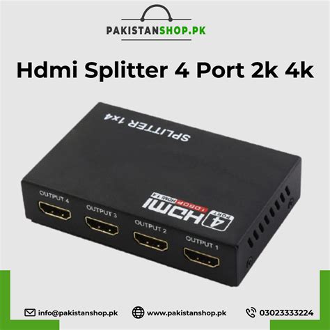 HDMI Splitter 4 port 2k 4k