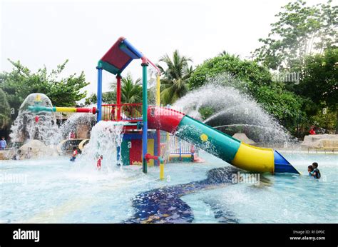 Swiming park Atlantis, waterpark Ancol, Jakarta Stock Photo - Alamy