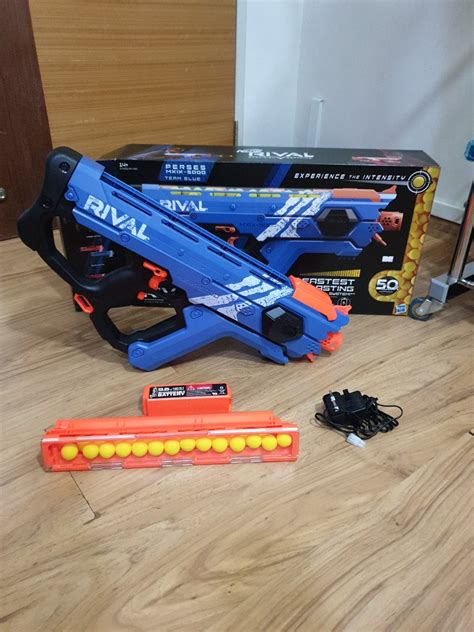 nerf rival perses (blue), Hobbies & Toys, Toys & Games on Carousell