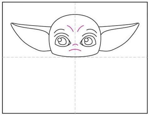 How to Draw Baby Yoda · Art Projects for Kids