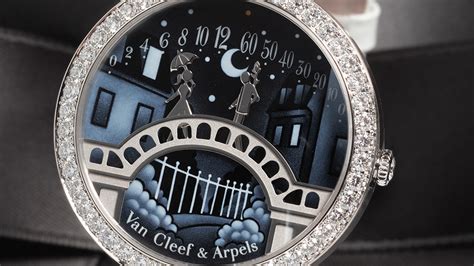 Two Rare Van Cleef & Arpels Watches With Moving Dials Are Up for Grabs