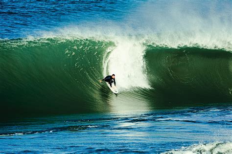 Surfing in Ericeira . . .