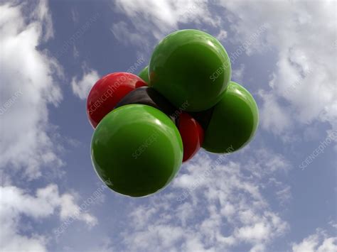 Diphosgene molecule, artwork - Stock Image - F009/5052 - Science Photo Library