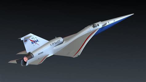 X59 | Lockheed Martin X-59 QueSST Blender3D model available … | Flickr