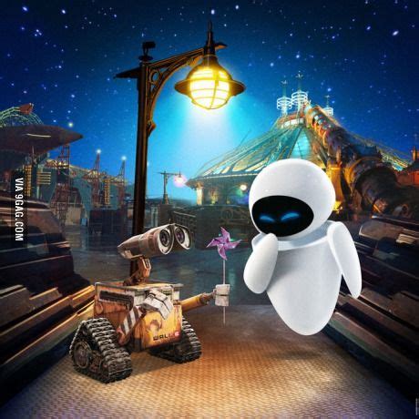 Who loved this movie? Wal-E and Eve Disney Pixar, Disney Animation, Art ...