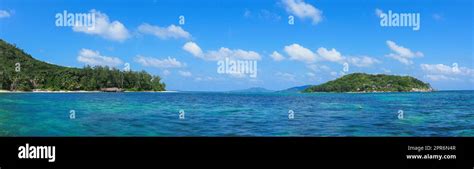 Seychelles, Praslin - Round Island and Anse La Farine Stock Photo - Alamy