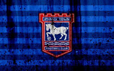 Download wallpapers 4k, FC Ipswich Town, grunge, EFL Championship, art, soccer, football club ...