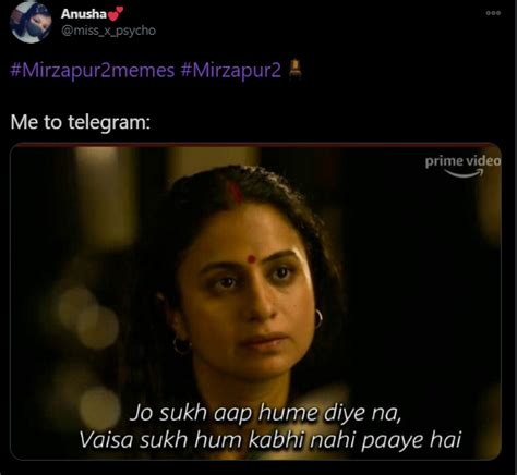 20 Top Hilarious Mirzapur Memes That Will Make You Laugh Out Loud