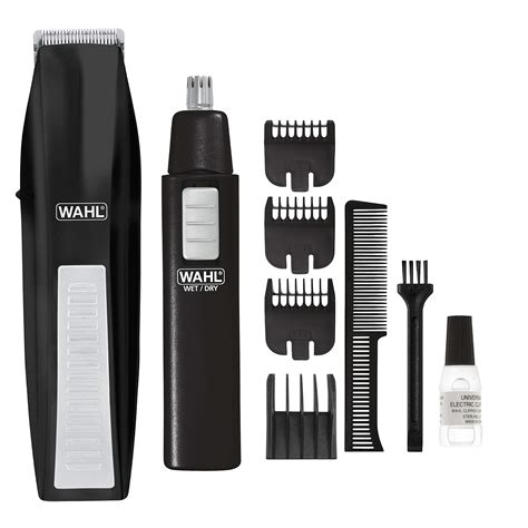 Wahl Cordless Beard Trimmer w EarNoseBrow Trimmer