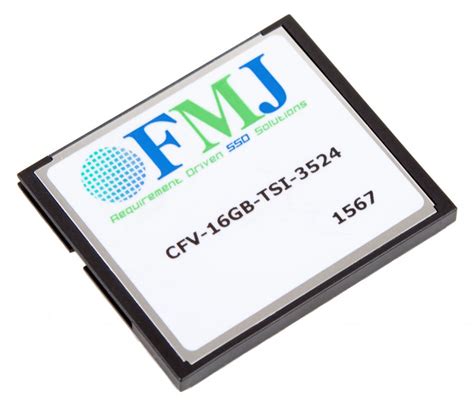 Last Generation Compact Flash - Embedded Solid State Storage for Industrial Applications - FMJ ...