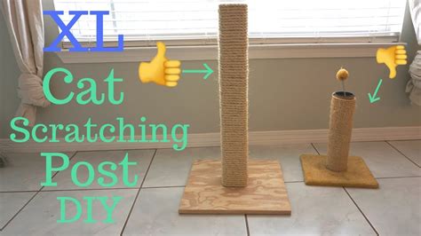 How To Build A Scratching Post For A Cat - Cat Lovster