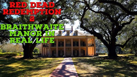 RDR2: Braithwaite Manor in Real Life - YouTube