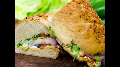 Subway Sandwich Recipe Vegetarian | Dandk Organizer