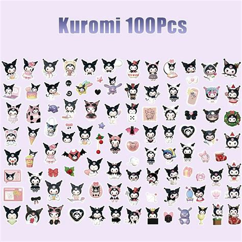 50/100Pcs Cartoon Sanrio Laptop Stickers Hello Kitty Cinnamoroll Kuromi Melody Cute Suitcase ...