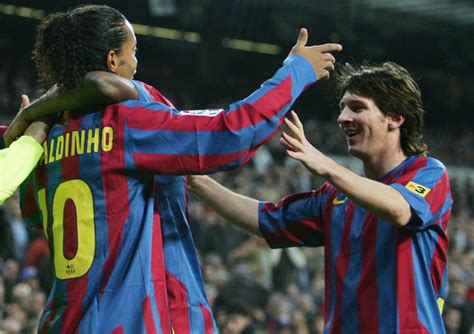 Messi is to Neymar, what I was to Messi: Ronaldinho - Rediff.com Sports