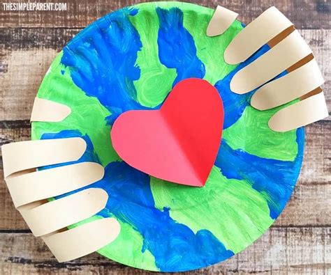 Make an Earth Day Craft Preschoolers Will Love Together to Celebrate • The Simple Parent
