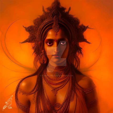 Hindu goddess Prithvi by ElAbueloKraken on DeviantArt