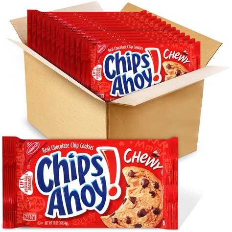 Buy CHIPS AHOY! Chewy Chocolate Chip Cookies, 12 - 13 oz Packs Online ...