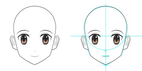 Are my proportions correct for anime/manga art faces? : r/learnart