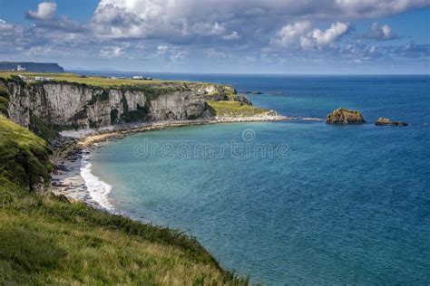 Antrim Coastline in Northern Ireland Stock Image - Image of coast, stone: 192703143