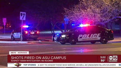 Shots fired on Arizona State University campus - YouTube