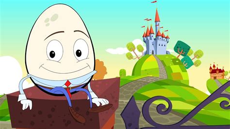 Humpty Dumpty Sat On A Wall | Nursery Rhyme with Lyrics | Kids Tv Nursery Rhymes - YouTube