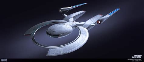 The Trek Collective: Dark Remnant's USS Galileo concept art