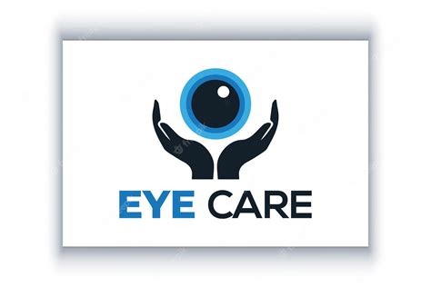 Premium Vector | Eye care logo design template